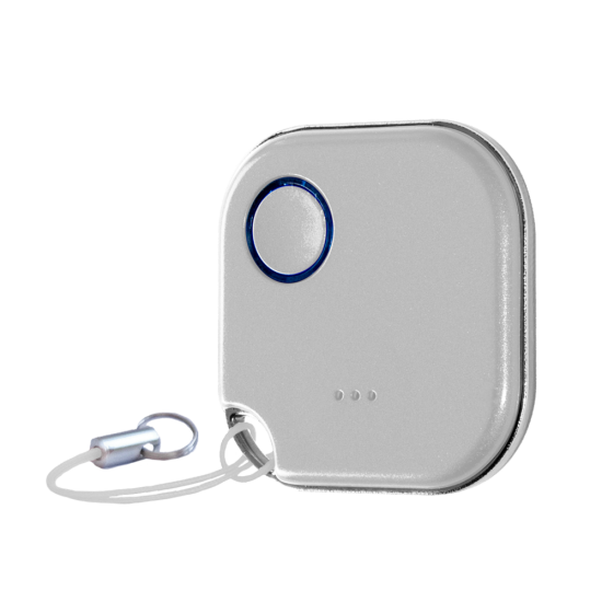 Shelly Blu Button1 White